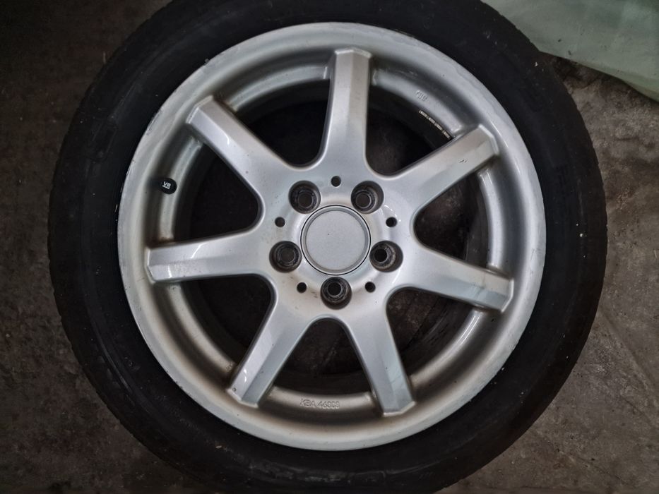 5x112 16 цола джанти Rial със зимни гуми 195/55R16  Mercedes/VW/Audi