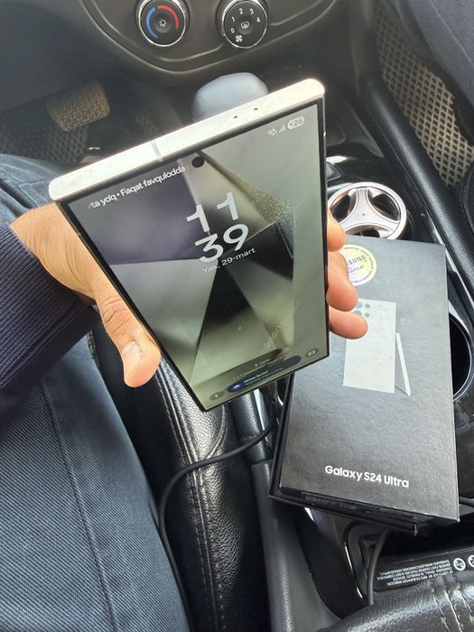Samsung S24 Ultra 12/256gb Titanium Gray Vetnam 1yillik