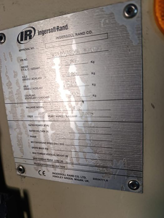 Генератор Ingersoll Rand 8.8 кВт