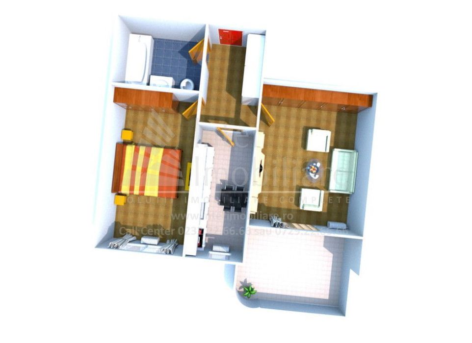 Apartament  2 camere Galata - Arcadia Cod:154159