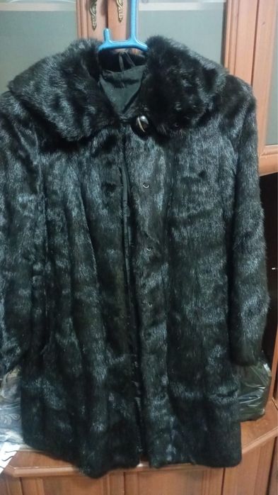 Норка шуба теплая