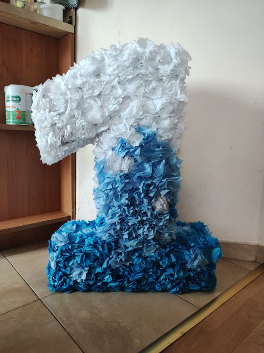 Цифра 1 за декорация за първи рожден ден