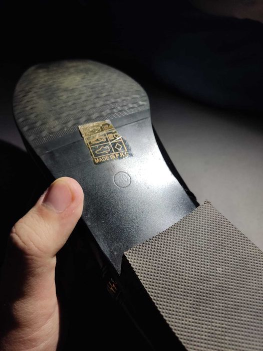 Cizme pentru femei/dame din piele neagra cu fermoar marimea 40