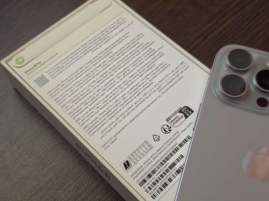 iPhone 16 Pro 512GB Natural Titanium