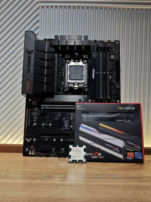 Комплект DDR5 32 G skill Ryzen 7 7800x3d Asus Tuf gaming