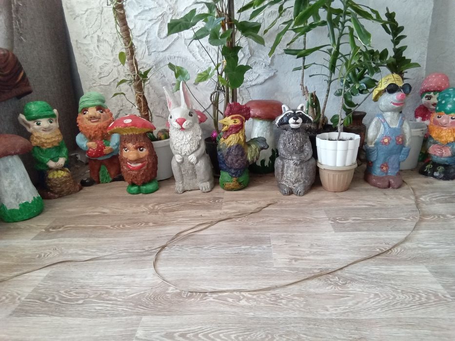 Садовые фигурки артбетон