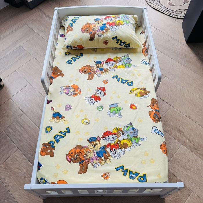 Cearceaf cu elastic pentru patut 120x60 din bumbac 100 %