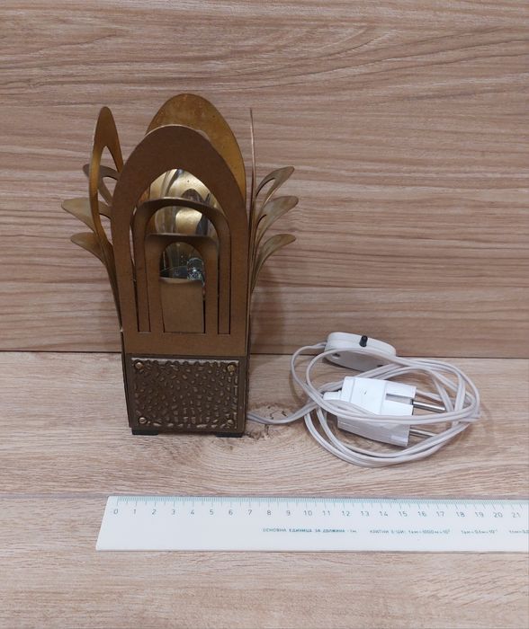 Сувенирна нощна лампа "Kamelyok" - месинг.