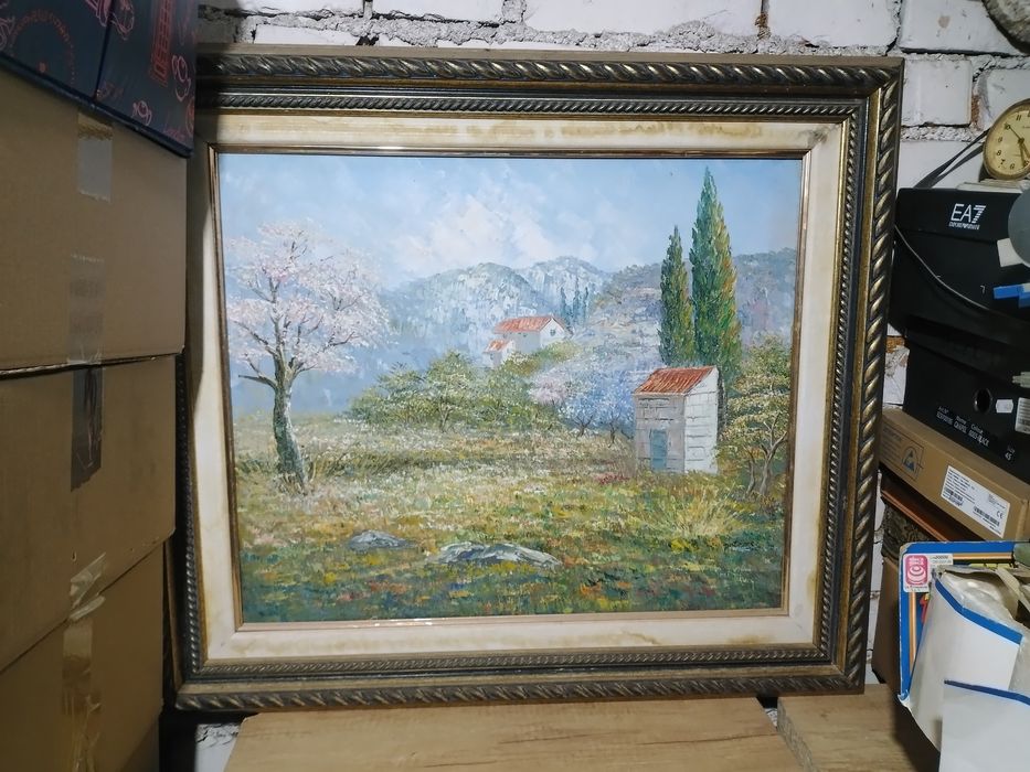 Гоблен коне на водопой картина