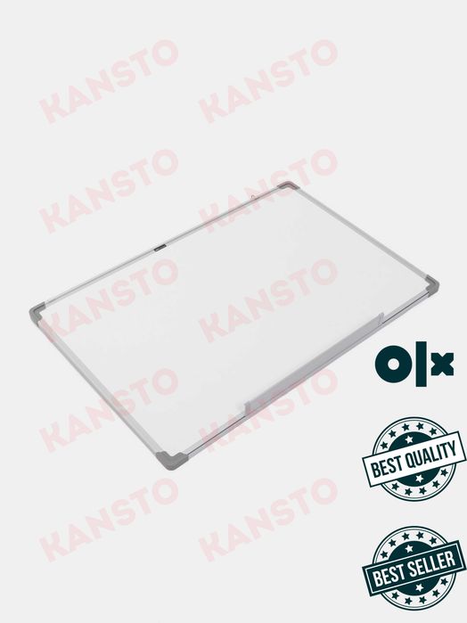 (Доставка) Доска  магнитно маркерная меловая maktab oq Doska