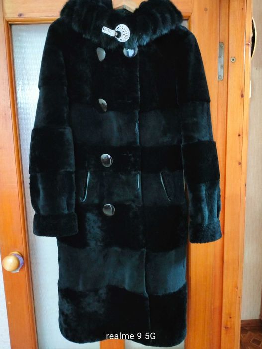 Шуба мутон с норкой. Срочно торг