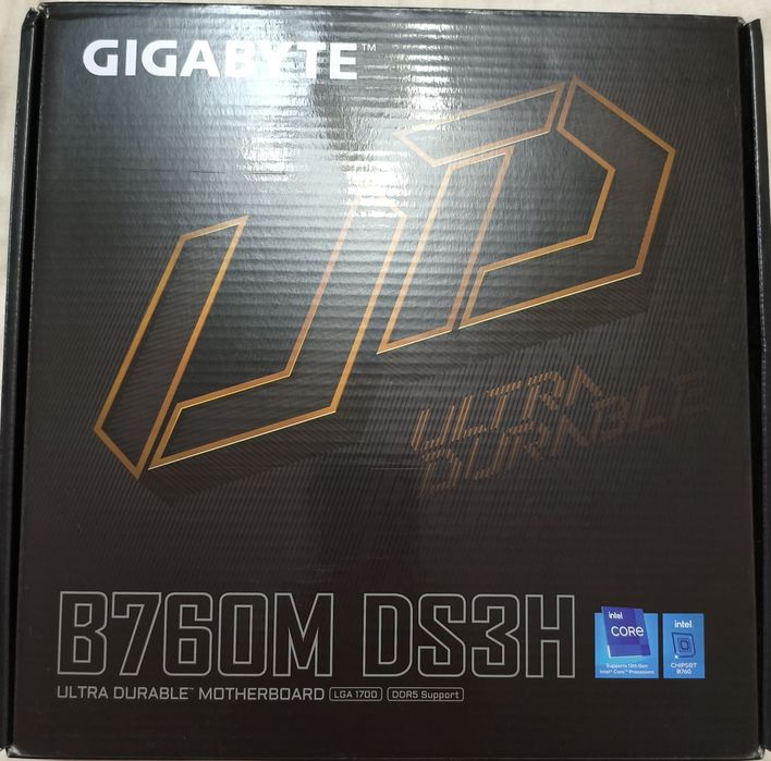 Продам игровую плату Gigabyte B760 DDR5