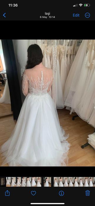 Vând rochie de mireasa