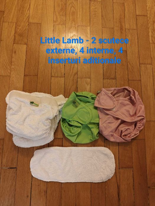 Set mare de scutece textile refolosibile