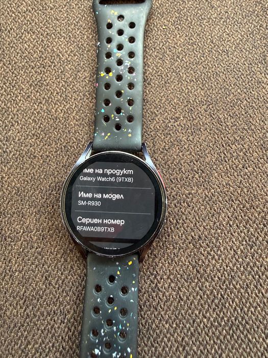 Продавам смарт часовник Samsung galaxy watch 6 40mm