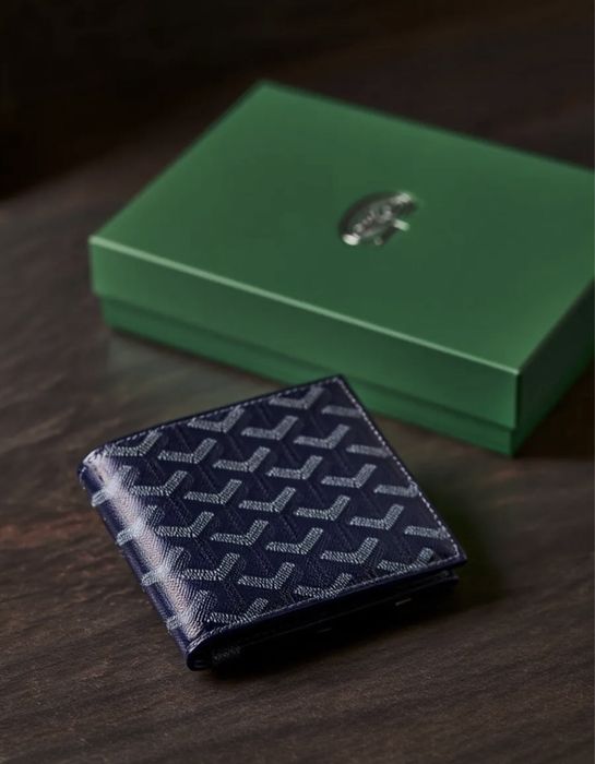 Продам кошелёк Goyard темний синий