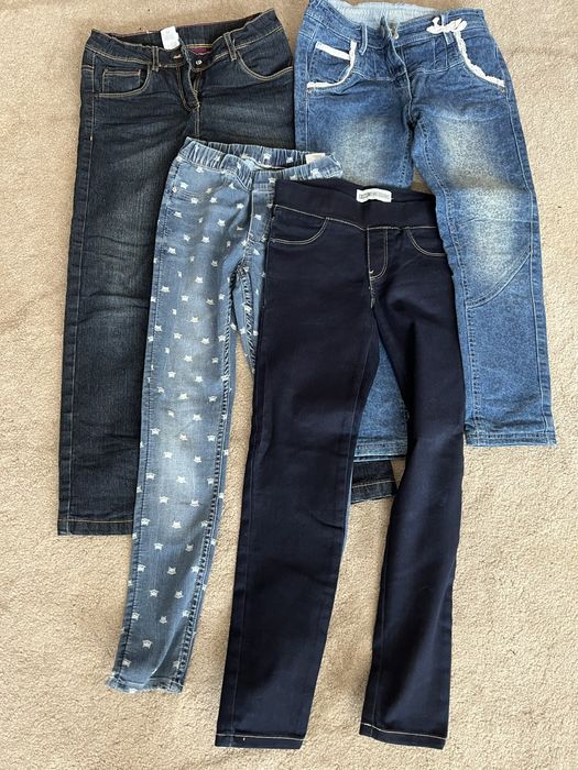 Blugi pentru fete, marime 128
