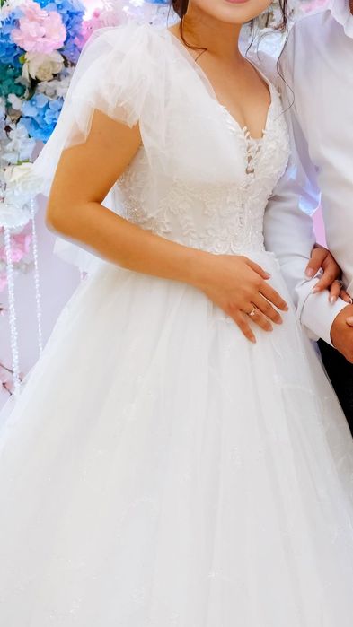 Свадебное платье, покупали для Узату