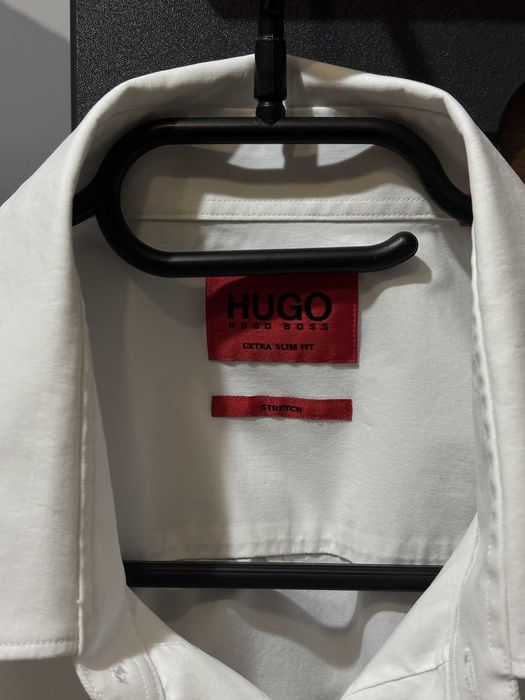 Мъжка риза HUGO Elisha02 extra slim, stretch