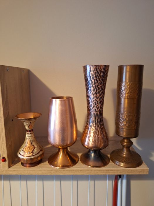 Медни чаши и меден сервиз