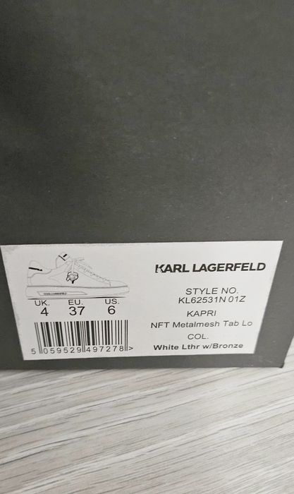 Karl Lagerfeld KAPRI – sneakers noi, mărimea 37