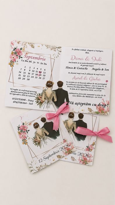 Invitatii nunta / botez