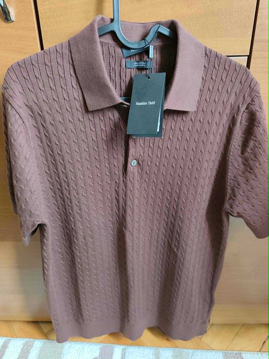 Чисто нова мъжка тениска "Massimo Dutti"