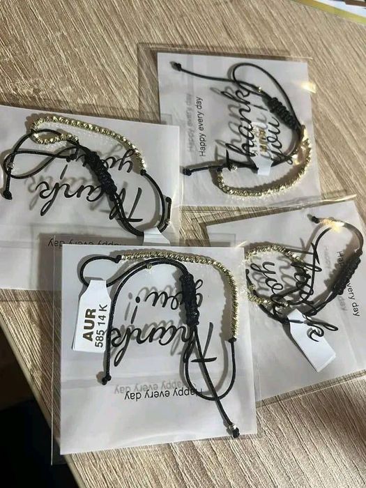 Baratarii cu bilute aur 14 k