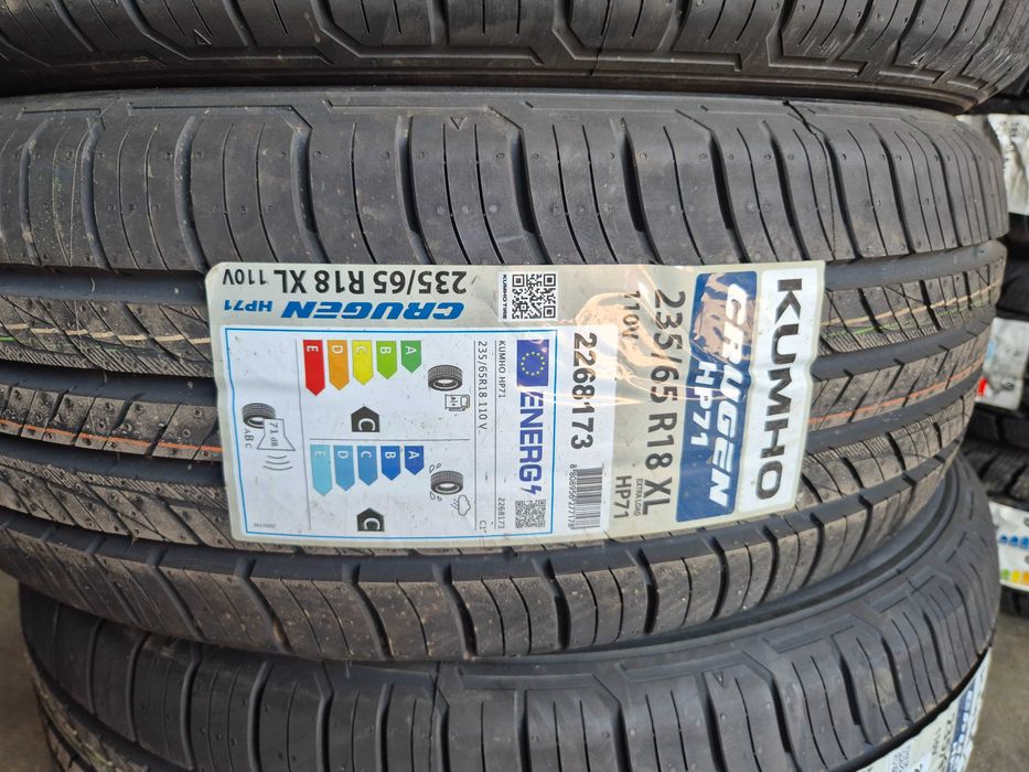 4 Anvelope de VARA - 235/65/18 110V - KUMHO CRUGEN HP71 - NOU - DOT 2025 ! Super PRET !!