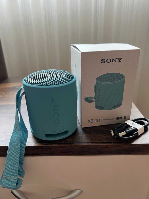 SONY SRS-XB100L Bluetooth колонка - синя, нова