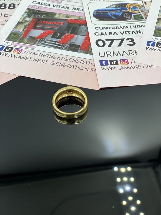 Amanet Next Generation/Ghiul din aur 18K cu diamant