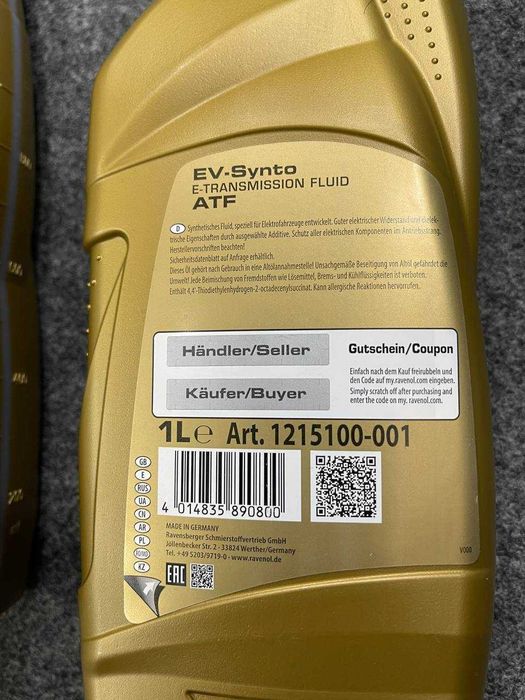 Ravenol reduktor moy Li uchun - Редуктор масло