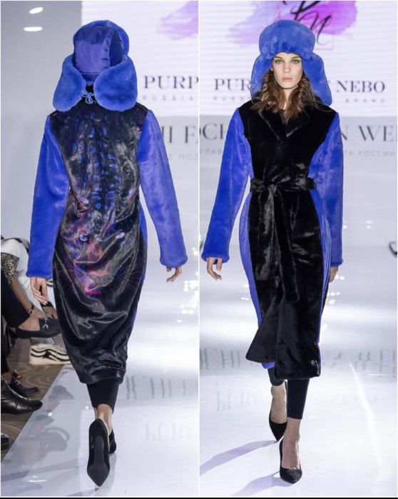 Дизайнерская шуба