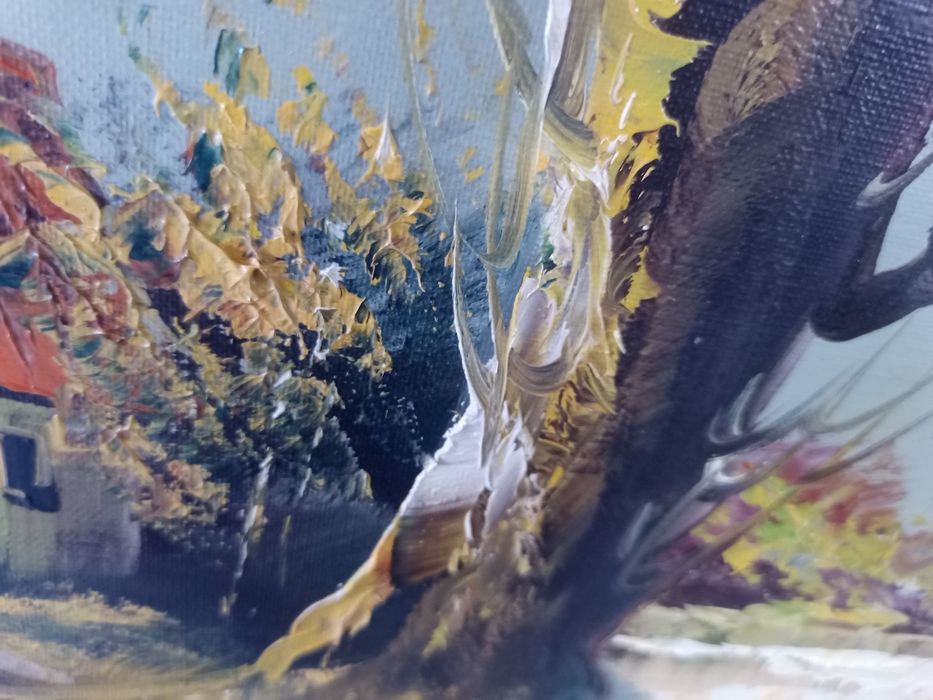 Авторски маслен пейзаж от Германия