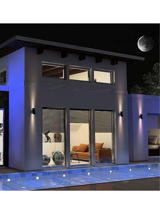 Солнечный настенный светильник | куеш чироги 700 люмен, 4000K