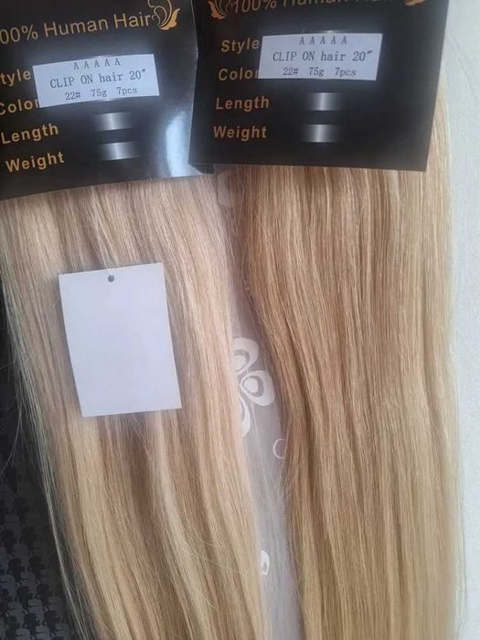 100% естествена  коса