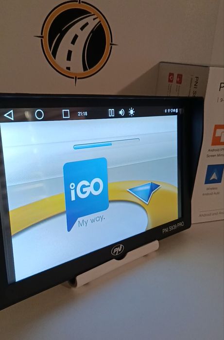 Gps Android ecran 9" - harti toata europa-garantie 2 ani - gatadedrum- la zadi.ro l-am numit Gps -ul Tanc Mare