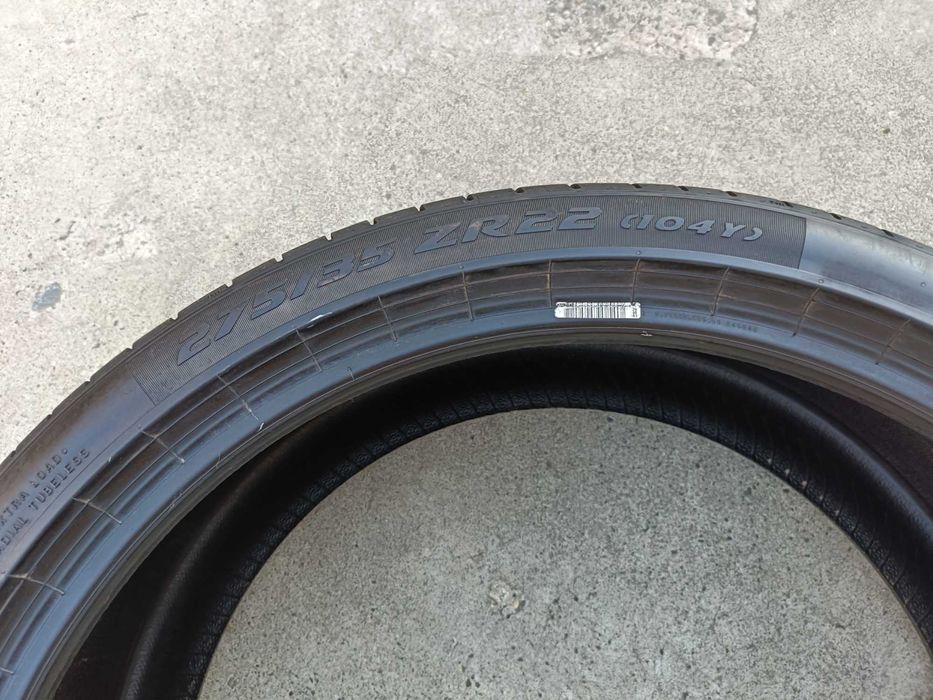 O anvelopa de vara 275 35 22 pirelli p zero pz4 profil de 6,8 mm dot 2522