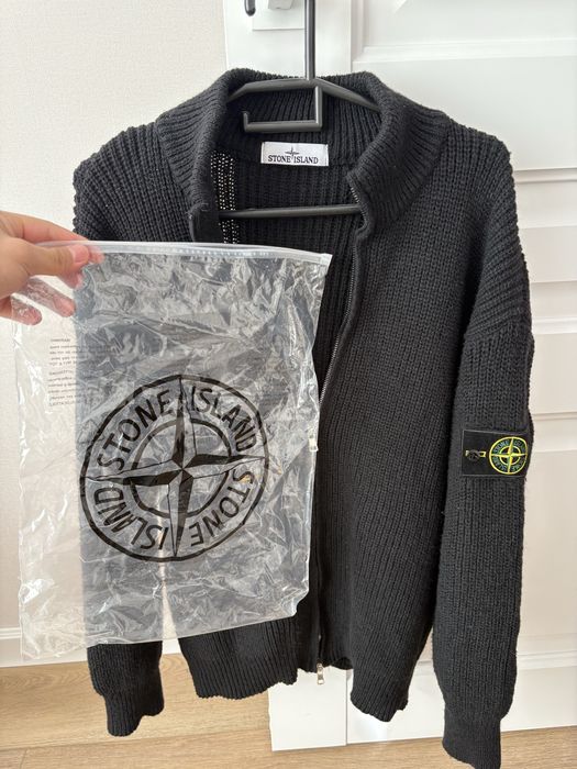 Stone island кофта с замком