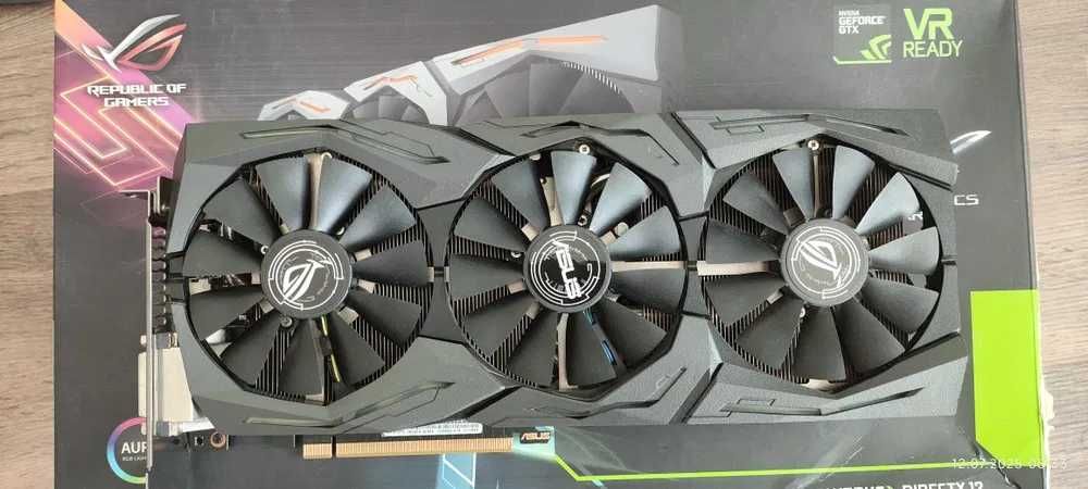 Видеокарты ASUS ROG Strix GeForce GTX 1070 8GB