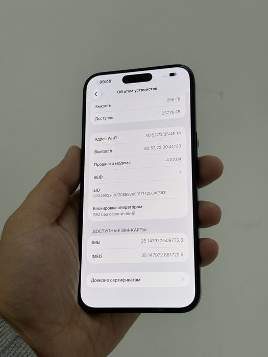 Iphone 15 Pro Max 256 89%