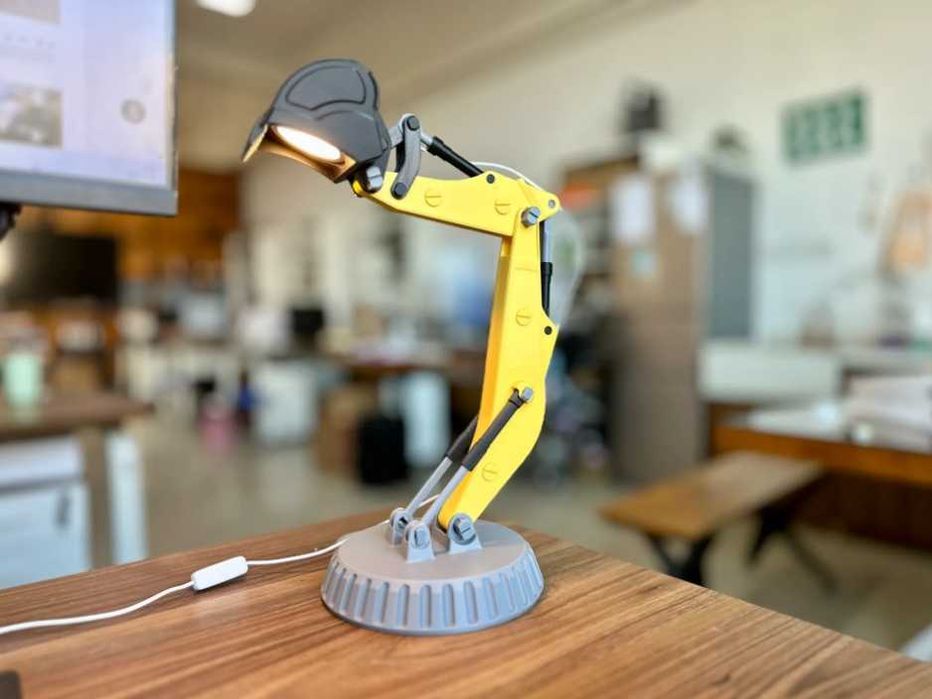 Детска лампа Багер Excavator ЛЕД LED Lamp