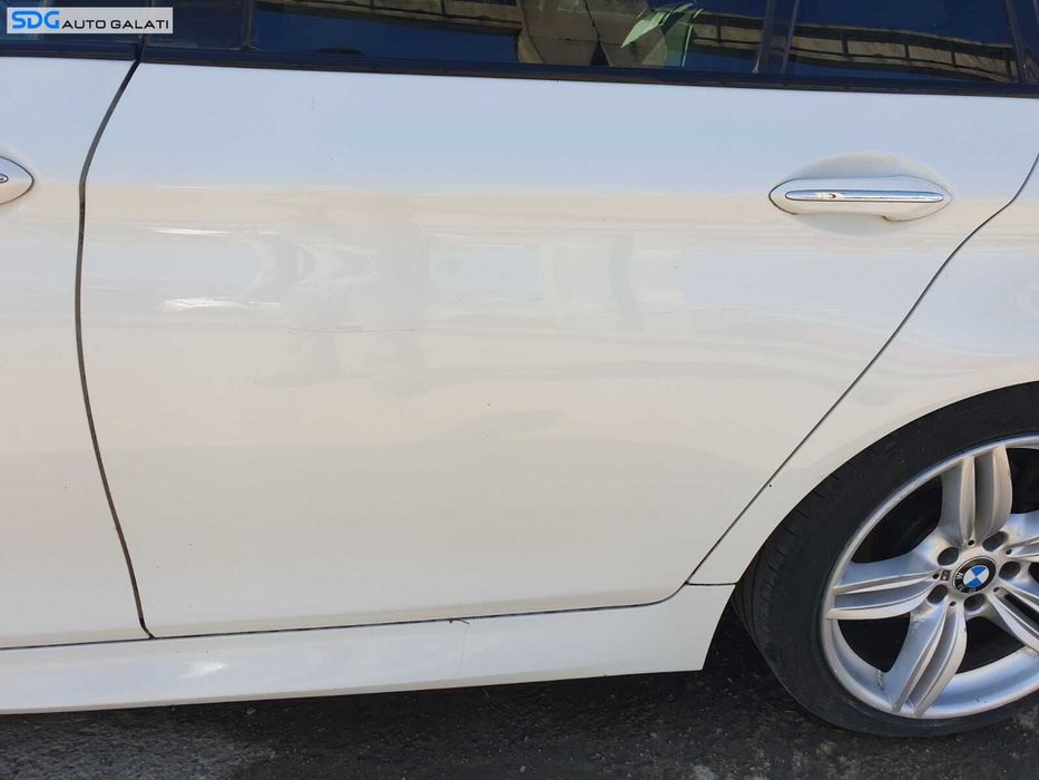 Usa Usi Portiera Portiere Stanga Spate Dezechipata BMW Seria 5 F11 2009 - 2017 Culoare 300 Alpinweiss [C5247]