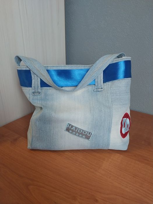 Продам сумку из джинсы