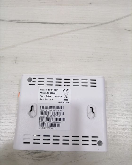 GPON ont,   ZXHN F601