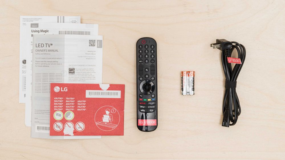 Телевизор LG 43/50/55/65/75 UT91006 (Новинки 2024)