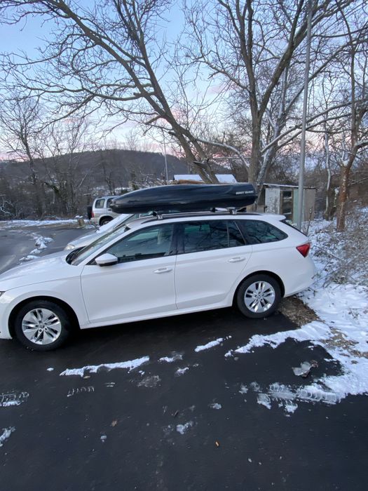 Багажник за ски Mont Blank-черен гланц