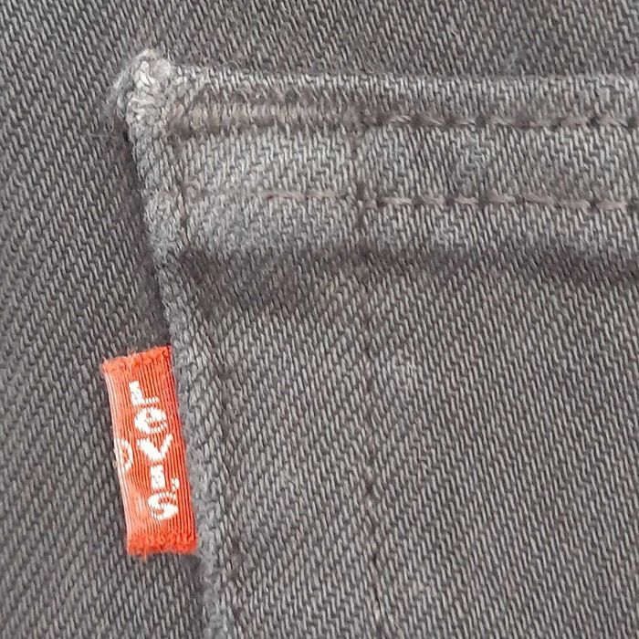 Levis 501 черные джинсы W33 L34 / Винтаж