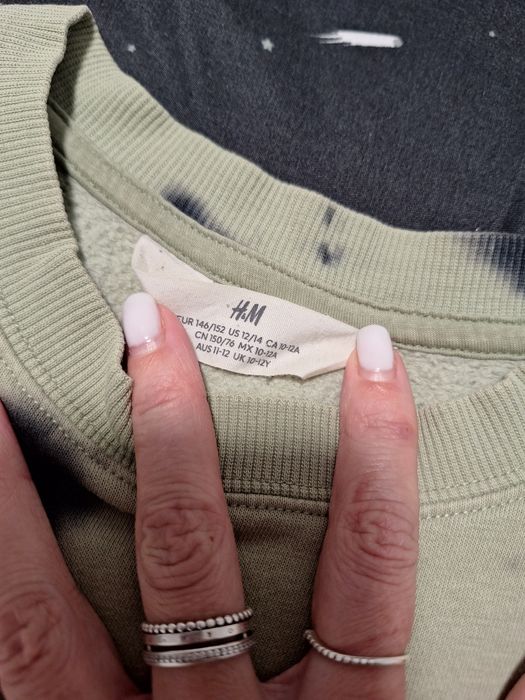 Pulover H&M + tricou polo Reserved 12-13 ani