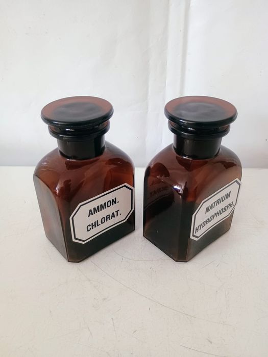 Sticla farmacie veche Germania 1970